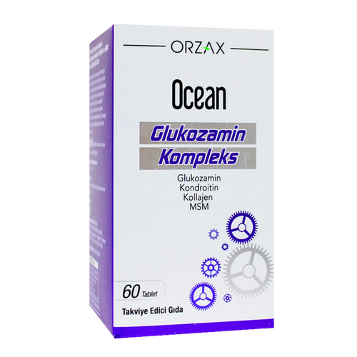 ORZAX Ocean Glukozamin Kompleks 60 Tablet
