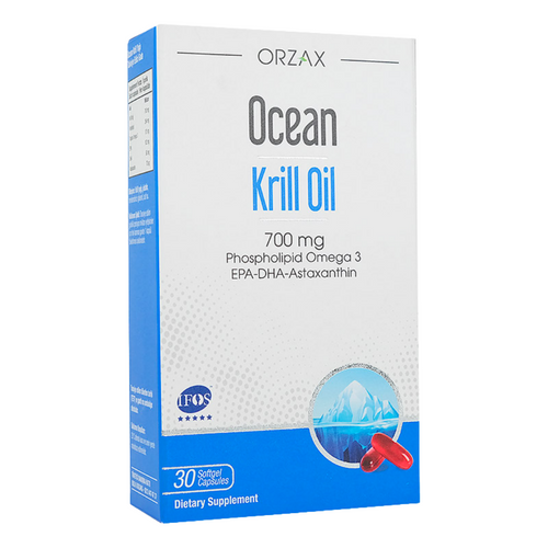ORZAX Ocean Krill Oil 30 Softjel Kapsül