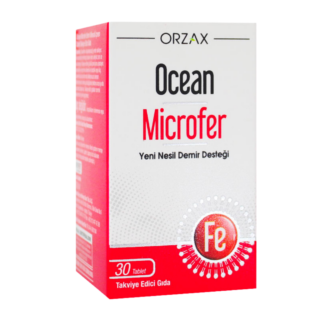ORZAX Ocean Microfer 30 Tablet – Özel Beslenme