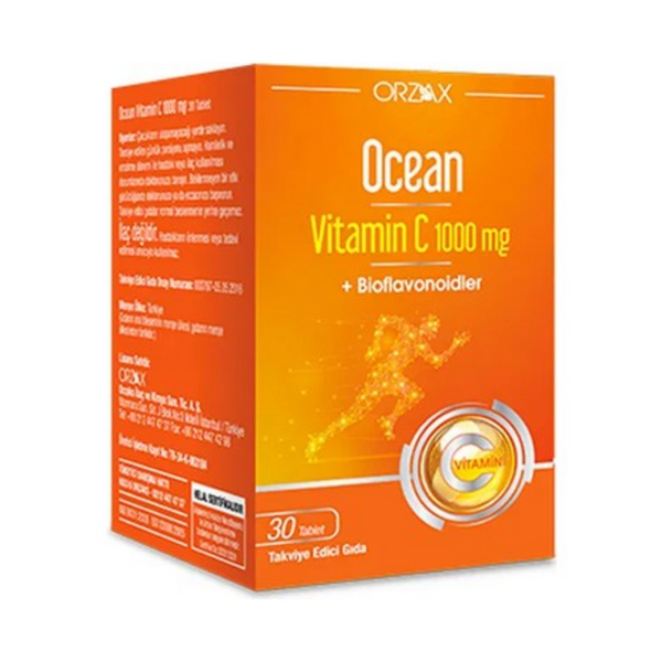 ORZAX Ocean Vitamin C 1000 Mg 30 Tablet