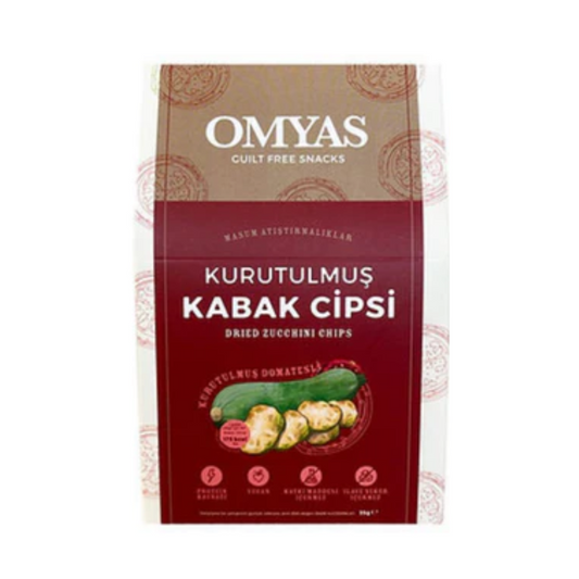 OMYAS Kurutulmuş Kabak Cipsi (Domatesli) 35g