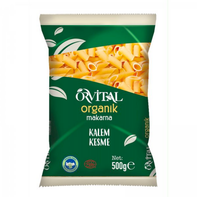 ORVİTAL Organik Kalem Kesme Makarna 500g