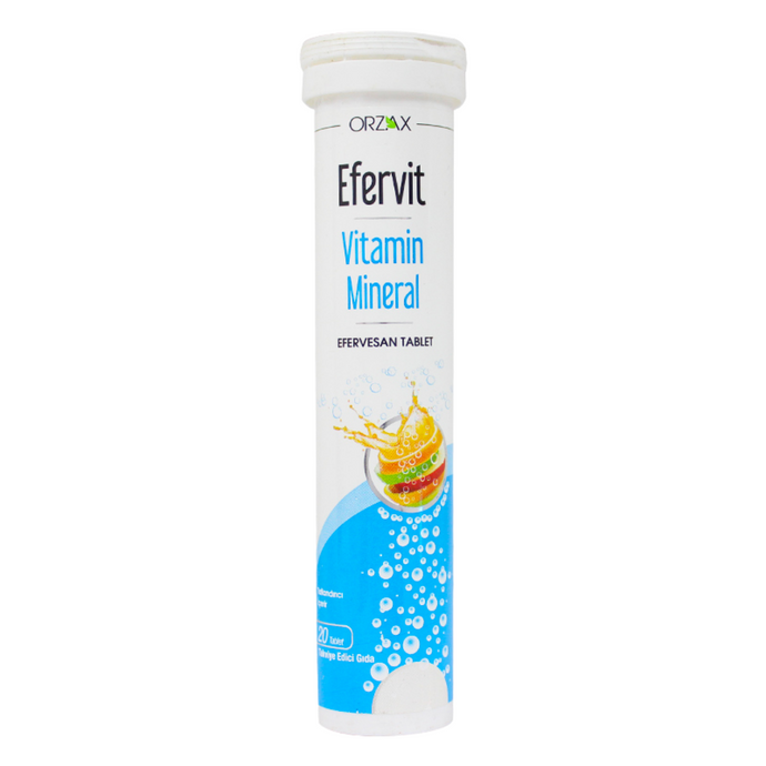 ORZAX Efervit Multivitamin 20 Efervesan Tablet
