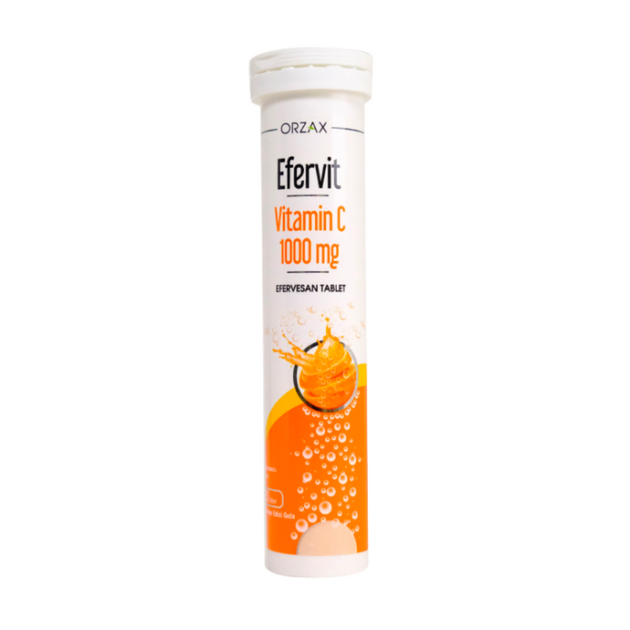 ORZAX Efervit Vitamin C 1000 mg 20 Efervesan Tablet