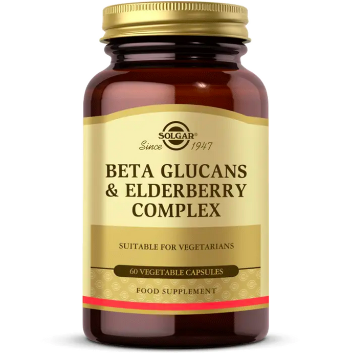 SOLGAR Beta Glucans & Elderberry Complex