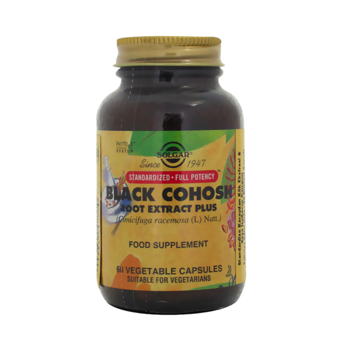 SOLGAR Black Cohosh Root Extract 60 Kapsül