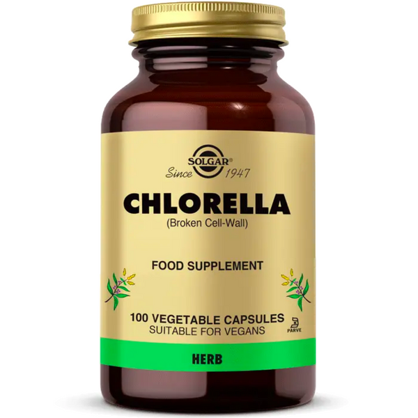 SOLGAR Chlorella 100 Kapsül
