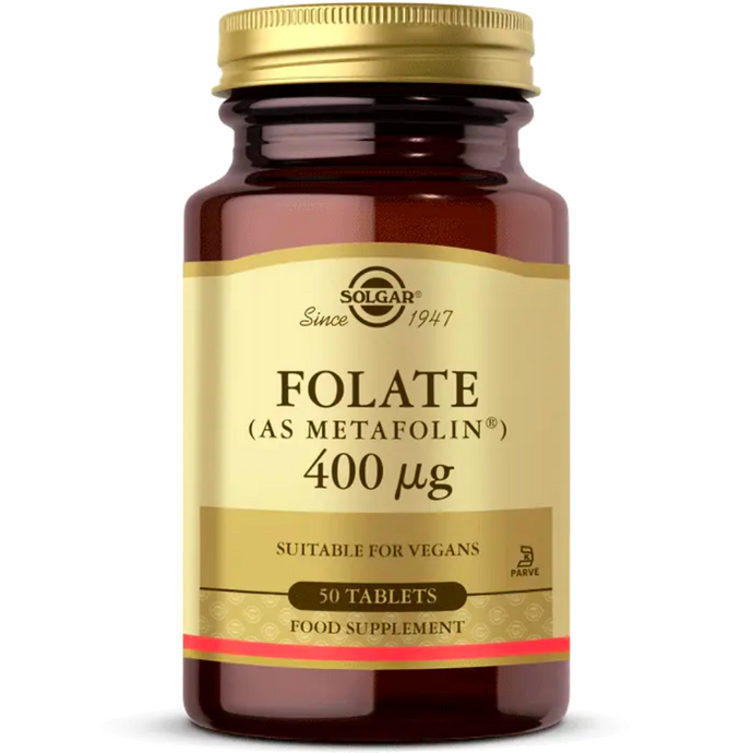 SOLGAR Folate (Metafolin®) 400 mcg