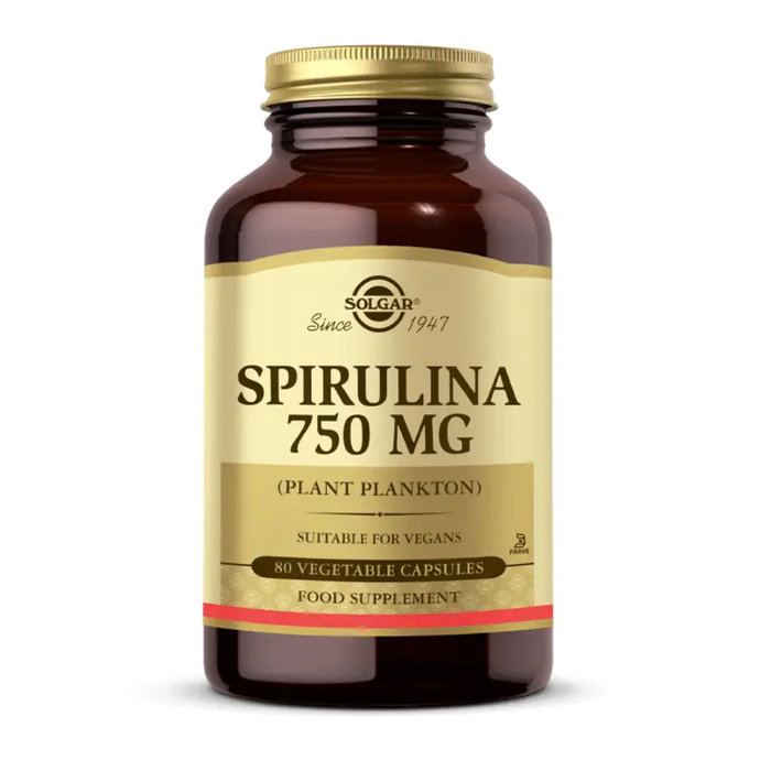 SOLGAR Spirulina 750mg 80 Tablet