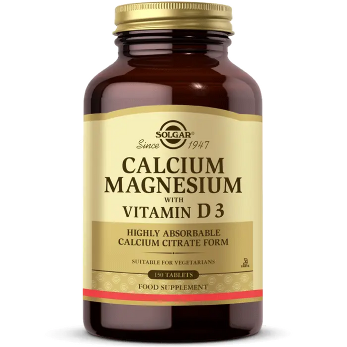 SOLGAR Calcium Magnesium Ve Vitamin D3