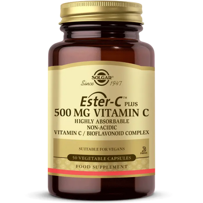SOLGAR Ester-C Plus 500 mg 50 Kapsül