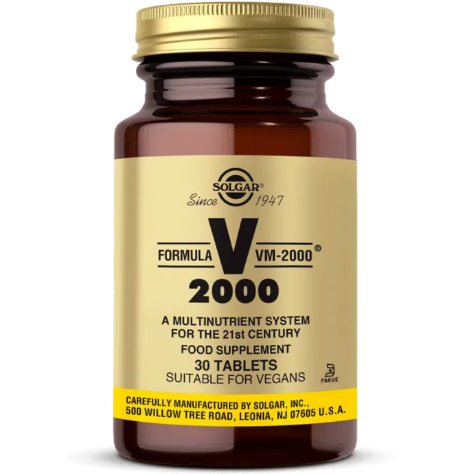 SOLGAR Formula VM 2000 Multivitamin Mineral 30 Tablet zel Beslenme solgar-formula-vm-2000-multivitamin-mineral-30-tablet-zel-beslenme