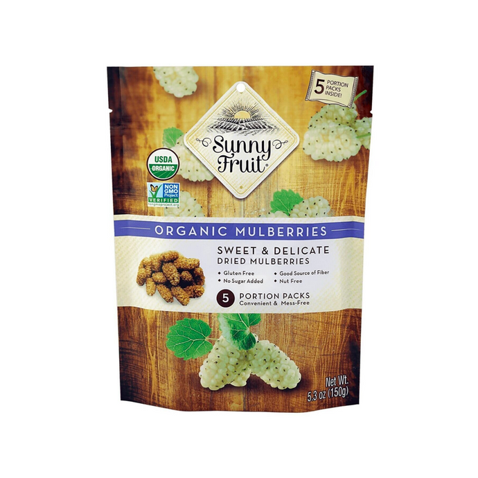 SUNNY FRUİT Organik Kuru Dut 150g