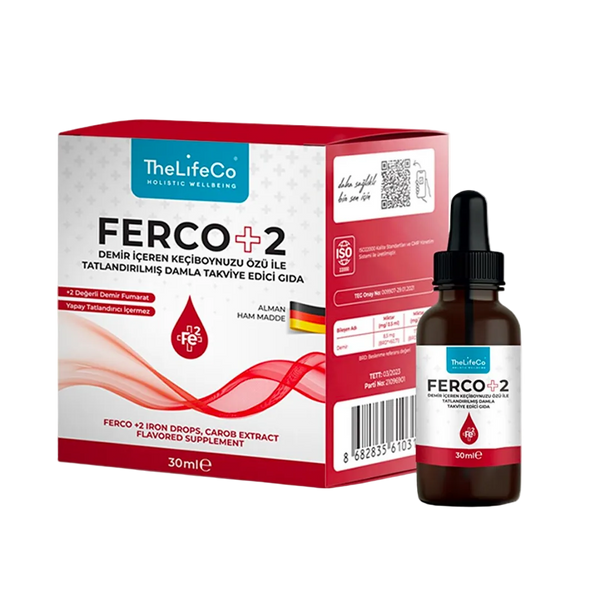 THELİFECO Ferco 2 Değerlikli Demir Damlası 30 ml