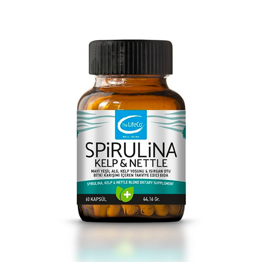 THELİFECO Spirulina Kelp & Nettle 60 Kapsül