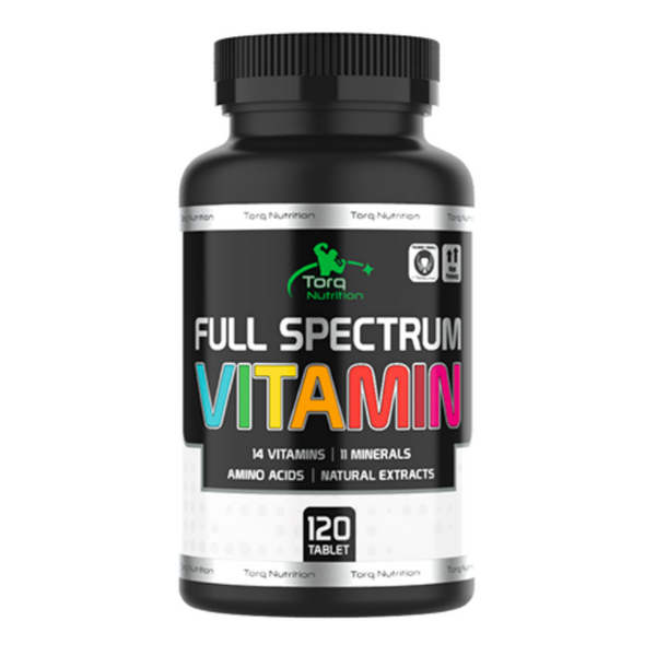 TORQ NUTRİTİON Full Spectrum Vitamin 120 Tablet