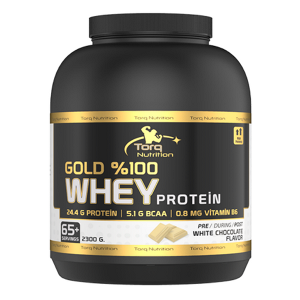 TORQ NUTRİTİON Gold %100 Whey Protein Beyaz Çikolata 2300g