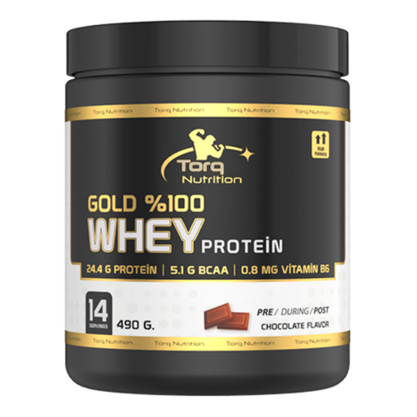 TORQ NUTRİTİON Gold %100 Whey Protein Çikolatalı 490g