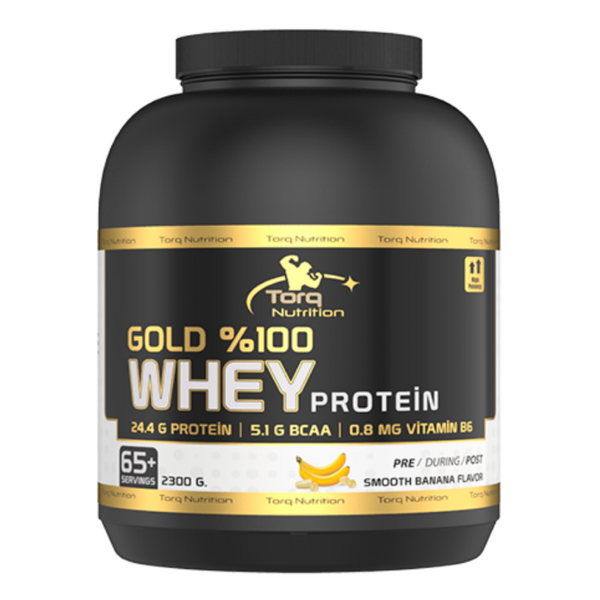 TORQ NUTRİTİON Gold %100 Whey Protein Muzlu 2300g