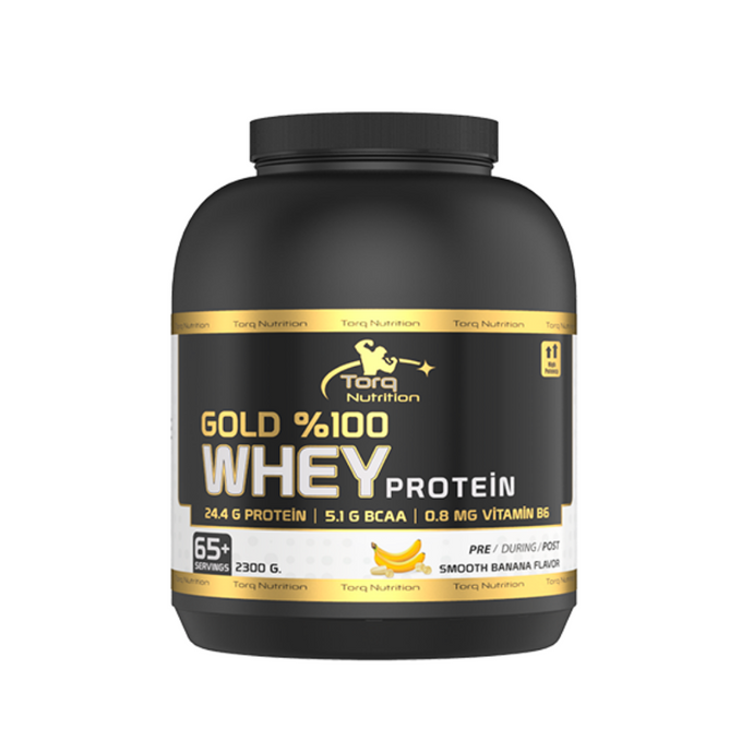 TORQ NUTRİTİON Gold %100 Whey Protein Muzlu 2300 Gr