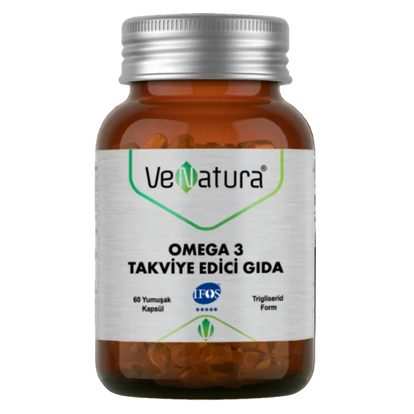 VENATURA Omega 3 Takviye Edici Gıda 60 kapsül