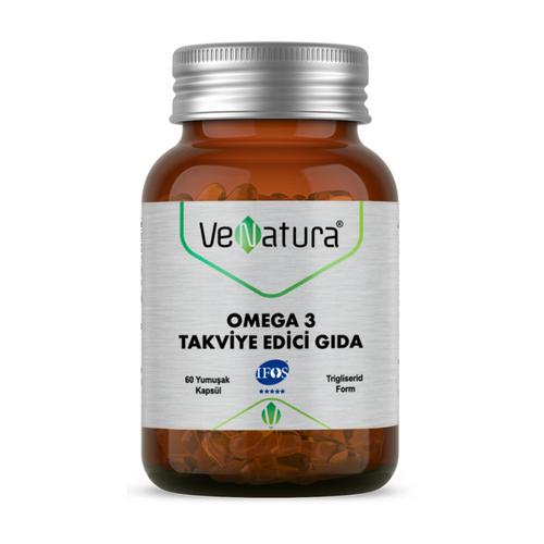 VENATURA Omega 3 Takviye Edici Gıda 60 kapsül