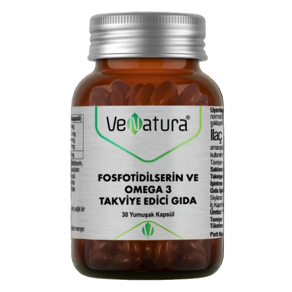 VENATURA Fosfotidilserin ve Omega 3 30 Kapsül