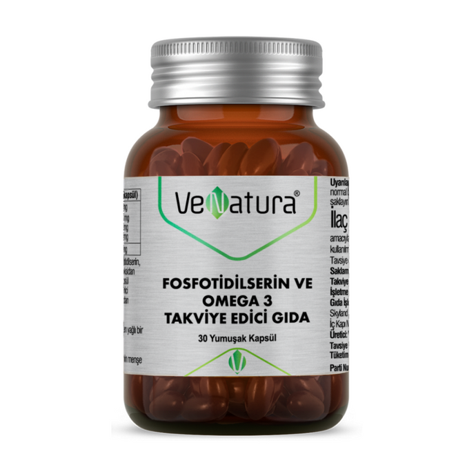 VENATURA Fosfotidilserin ve Omega 3 30 Kapsül