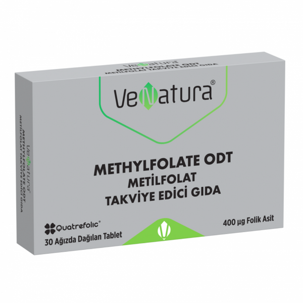 VENATURA Metilfolat ODT Takviye Edici Gıda 30 Tablet