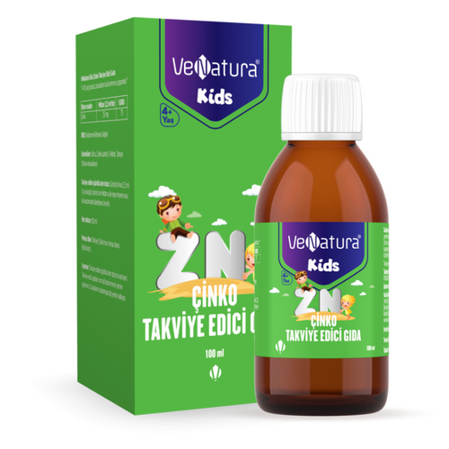 VENATURA Kids Çinko Takviye Edici Gıda 100 ML