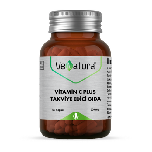VENATURA Vitamin C PLUS Takviye Edici Gıda 60 Kapsül