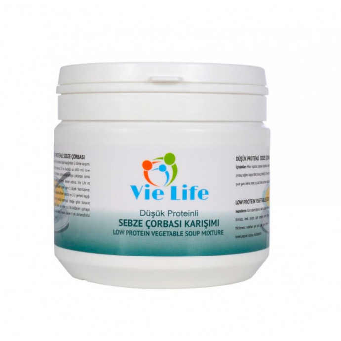 VİE LİFE Proteini Azaltılmış Sebze Çorbası 300g