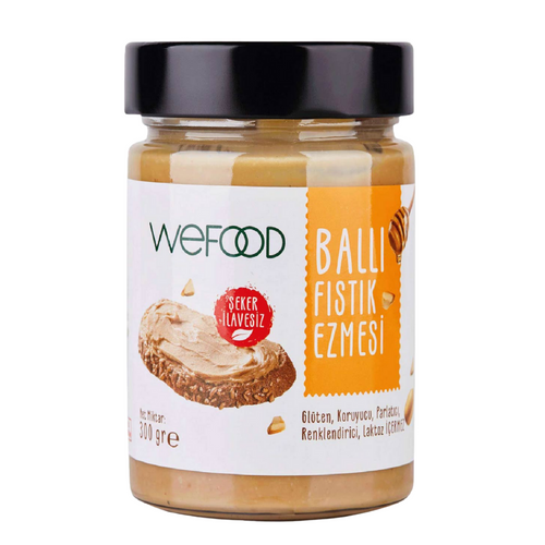 WEFOOD Ballı Fıstık Ezmesi 300g