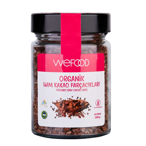 WEFOOD Organik Ham Kakao Parçacıkları 150g