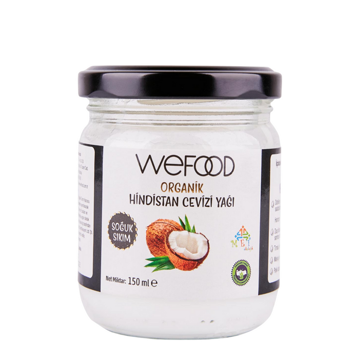 WEFOOD Organik Hindistan Cevizi Yağı 150ml