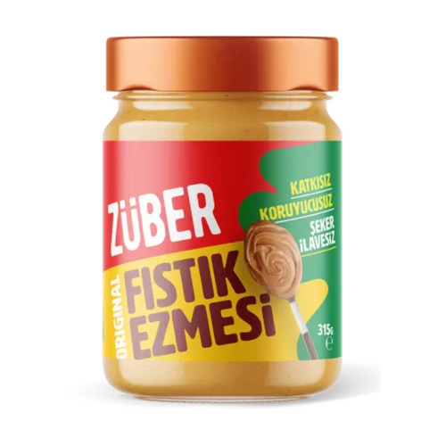 ZÜBER Original Fıstık Ezmesi (Ballı) 315g