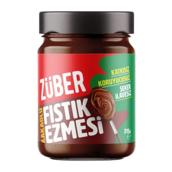 ZÜBER Kakaolu Fıstık Ezmesi 315g