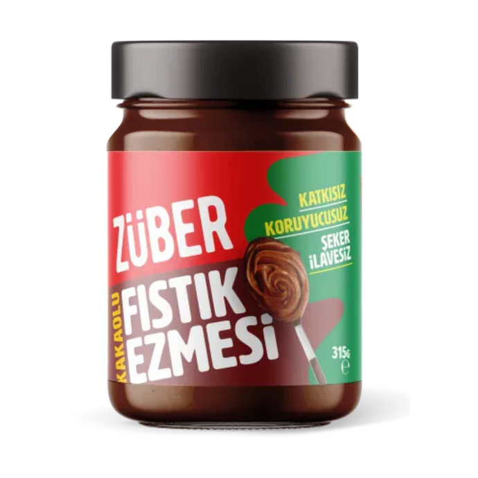 ZÜBER Kakaolu Fıstık Ezmesi 315g