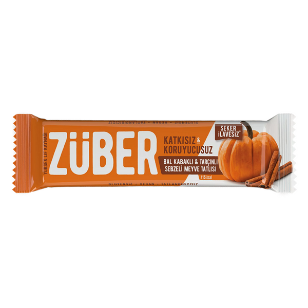 ZÜBER Bal Kabaklı Tarçınlı Sebzeli Bar 35g